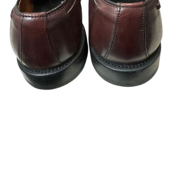 New Allen Edmonds Grayson Merlot Leather Slip-on Tassel Dress Shoes Loafers 10